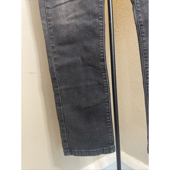 M.Society Jeans Men's 36x30 Black Light Wash Skinny Fit Stretch Denim - Picture 3 of 9